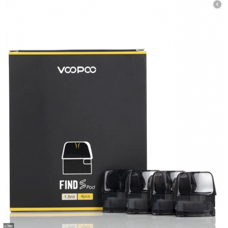 VooPoo FIND S TRIO Pod Kartuş 4lü Paket