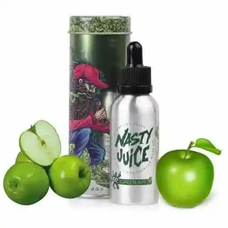 Nasty Juice 60 ML Premium Likit - Green Apple