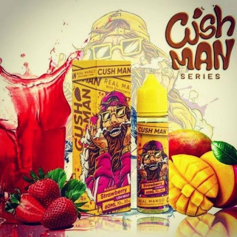 Nasty Juice 60 Ml Premium Likit - Cush Man Mango Strawberry