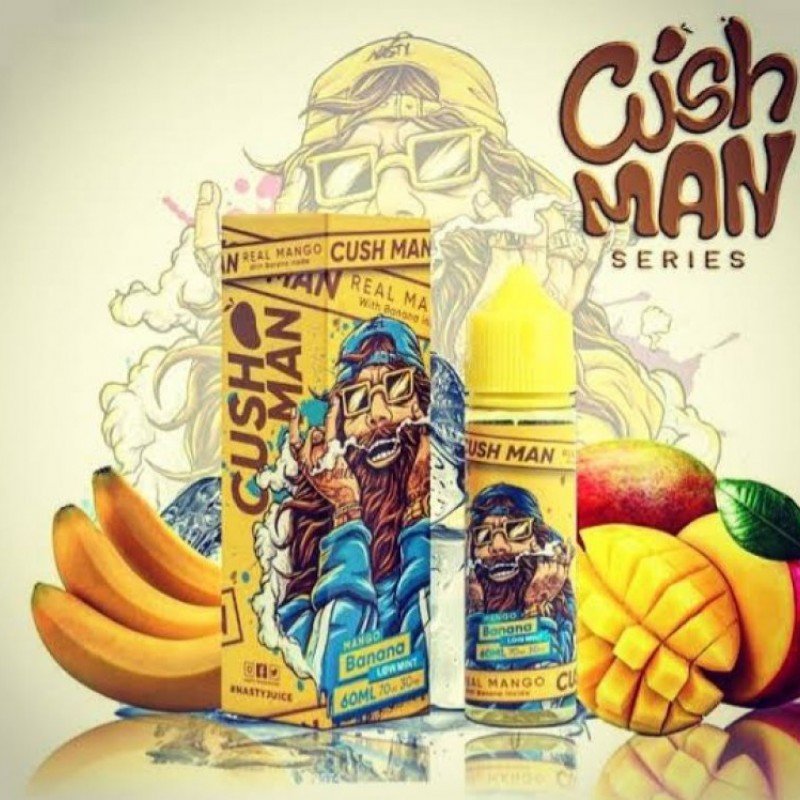 Nasty Juice 60 Ml Premium Likit - Cush Man Mango Banana